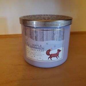 Bath and Body Works Maple Pancakes 3 wick Candle